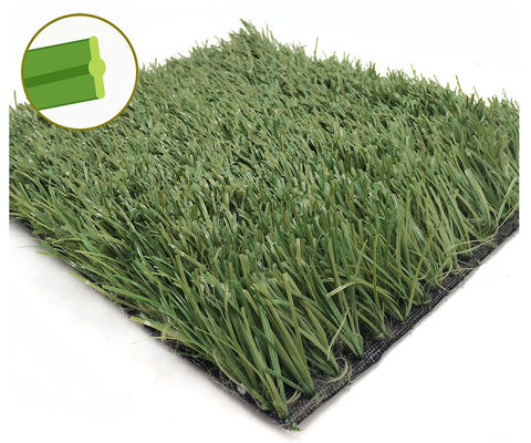 PE resistente UV artificiale dell'erba 50mm di calcio sintetico