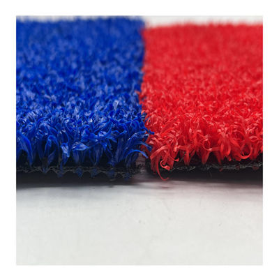 I colori multipli hanno colorato il campo artificiale dell'hockey di Padel della palla del portone del tennis del tappeto erboso 12mm