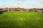 Campo di football americano artificiale del tappeto erboso dell'erba artificiale di calcio del PE 50mm
