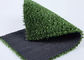 L'erba artificiale d'abbellimento verde pp dell'animale domestico ha fibrillato il filato 10mm