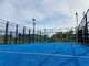 Acciaio panoramico 12mm all'aperto Q235 10mx20m della corte di paddle tennis